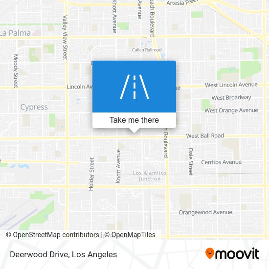 Mapa de Deerwood Drive