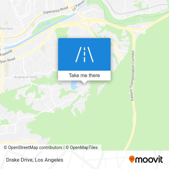 Mapa de Drake Drive