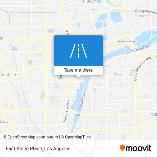 East Alden Place map