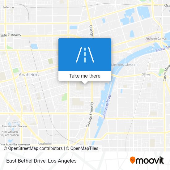 Mapa de East Bethel Drive