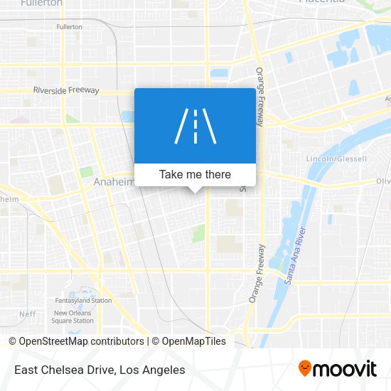 East Chelsea Drive map