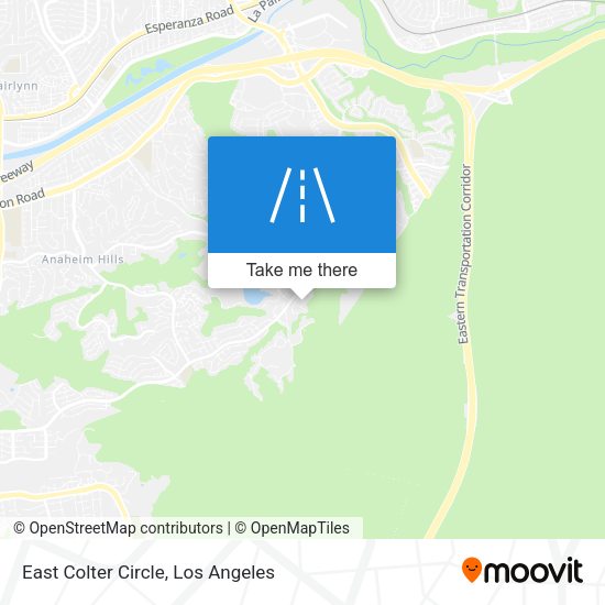 Mapa de East Colter Circle