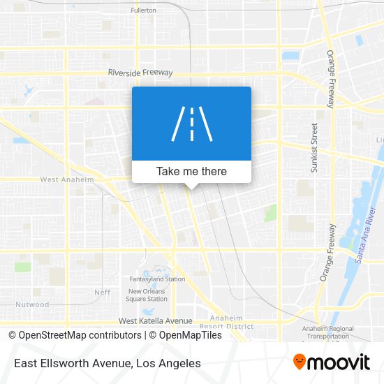 East Ellsworth Avenue map