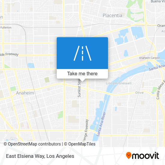 East Elsiena Way map