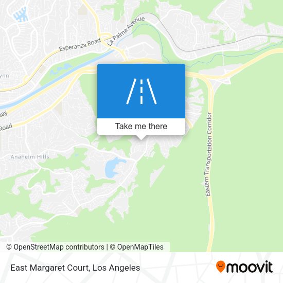 East Margaret Court map