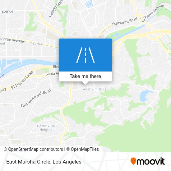 Mapa de East Marsha Circle