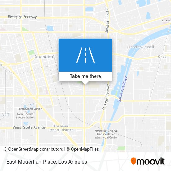 Mapa de East Mauerhan Place