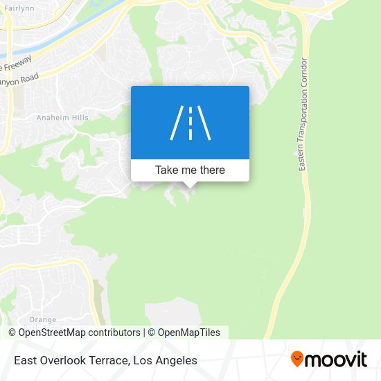 East Overlook Terrace map