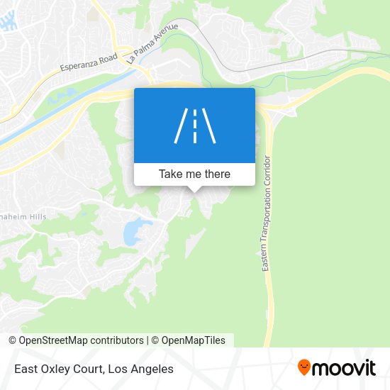 East Oxley Court map