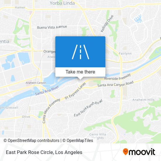 East Park Rose Circle map