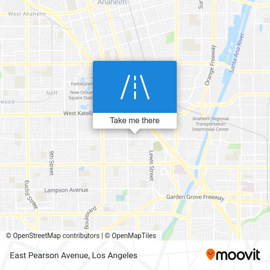 Mapa de East Pearson Avenue