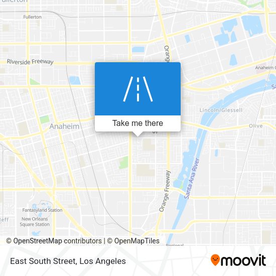 East South Street map