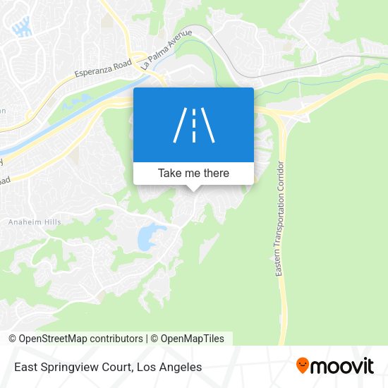 East Springview Court map