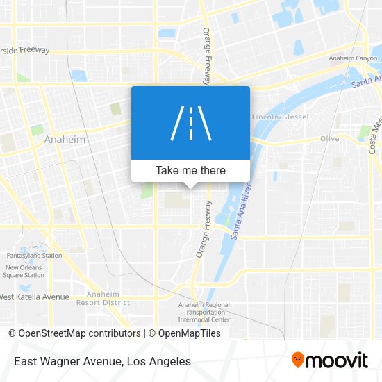 Mapa de East Wagner Avenue