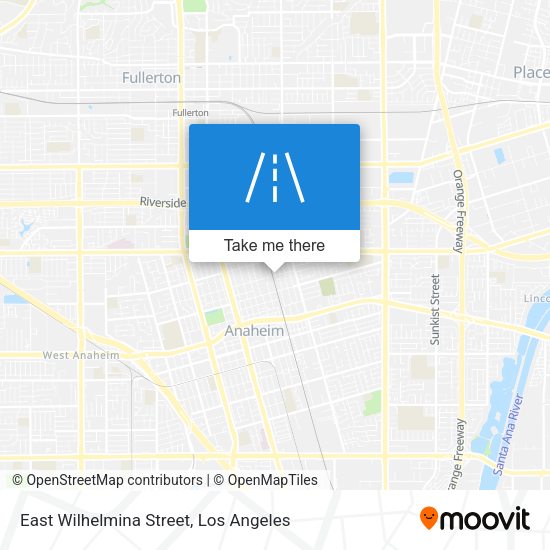 East Wilhelmina Street map