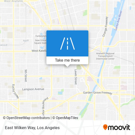 East Wilken Way map