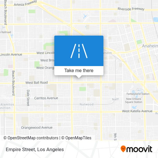 Mapa de Empire Street