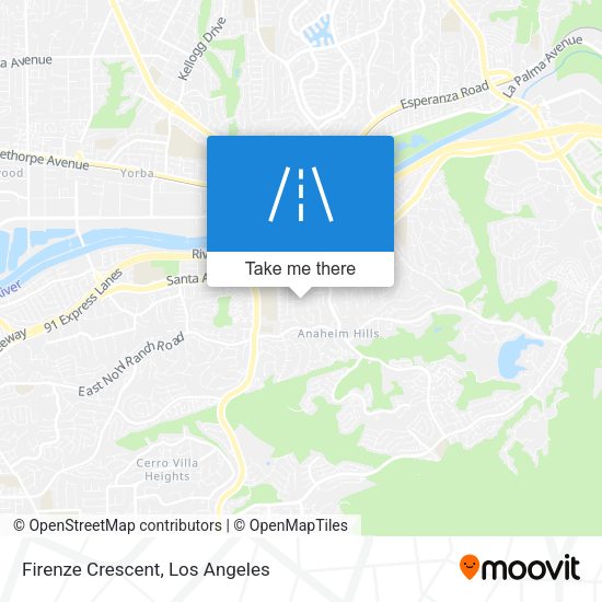 Mapa de Firenze Crescent