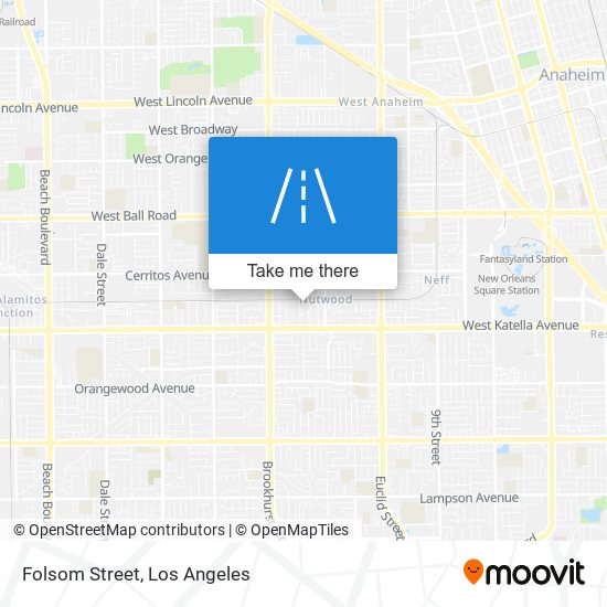 Folsom Street map