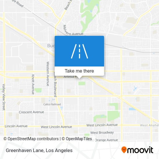 Greenhaven Lane map