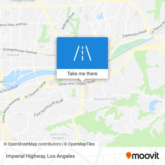 Mapa de Imperial Highway