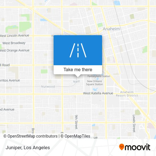 Mapa de Juniper