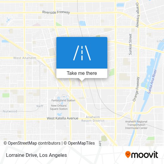 Mapa de Lorraine Drive
