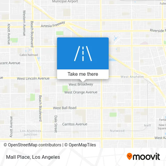 Mall Place map