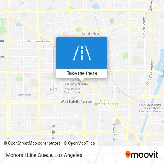 Mapa de Monorail Line Queue