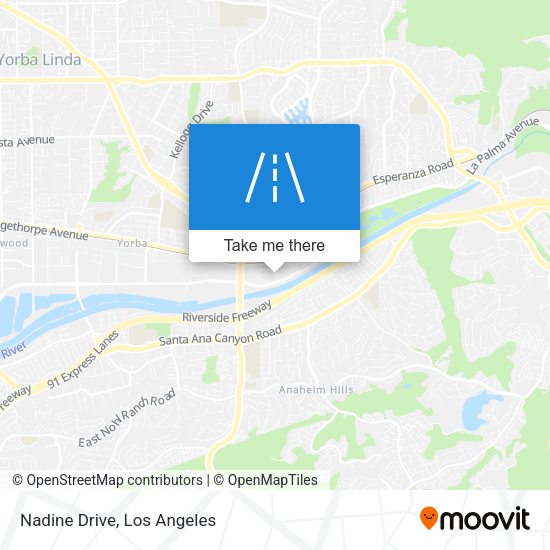 Mapa de Nadine Drive