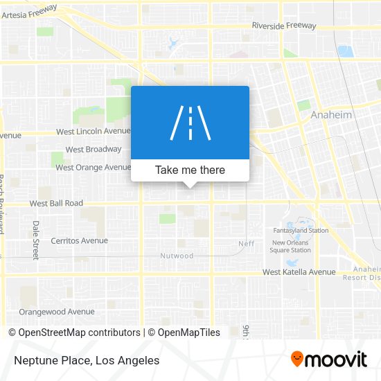 Mapa de Neptune Place