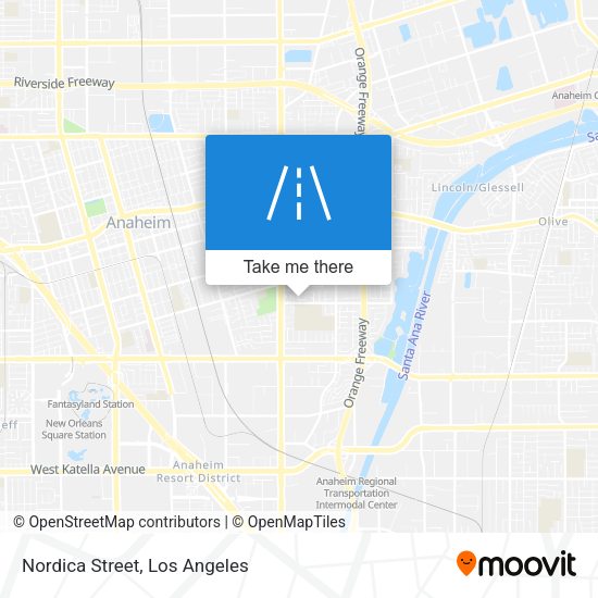 Mapa de Nordica Street