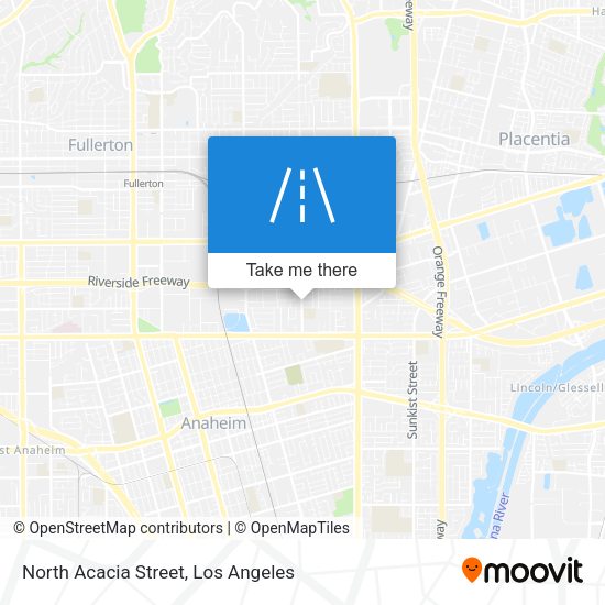 Mapa de North Acacia Street