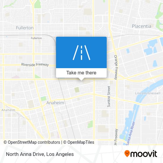 Mapa de North Anna Drive