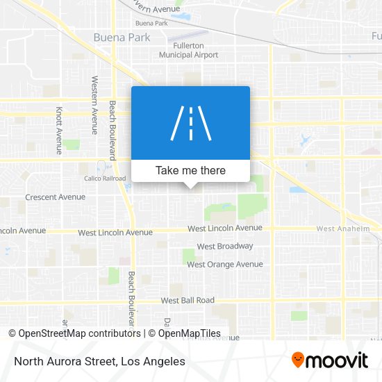North Aurora Street map