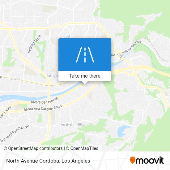 North Avenue Cordoba map