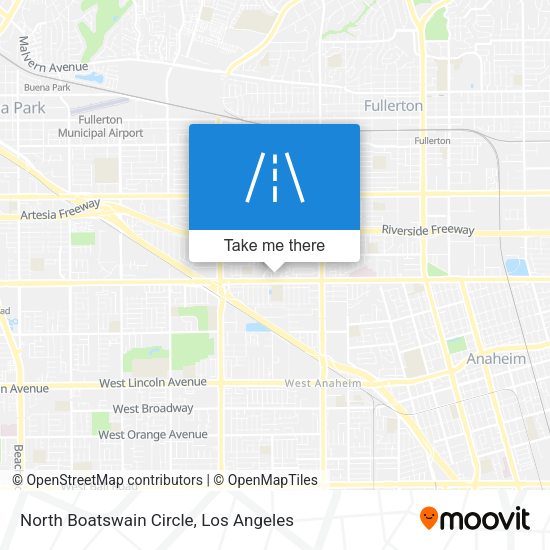 North Boatswain Circle map