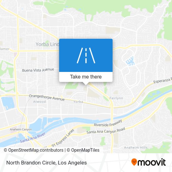 North Brandon Circle map