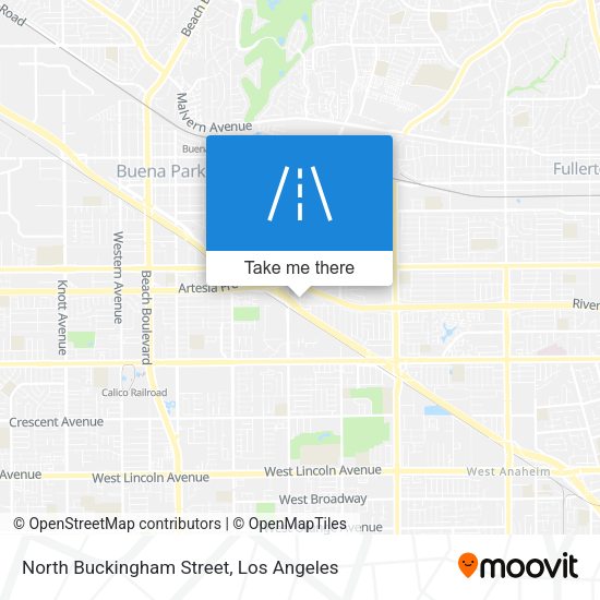 Mapa de North Buckingham Street