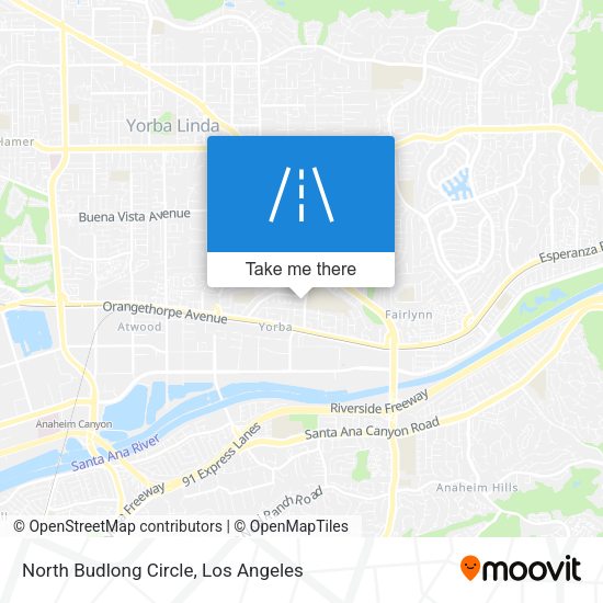 North Budlong Circle map