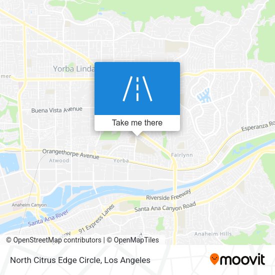 Mapa de North Citrus Edge Circle