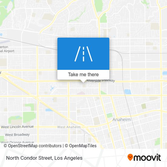 North Condor Street map