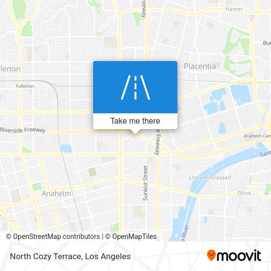 North Cozy Terrace map