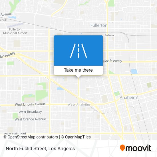 Mapa de North Euclid Street
