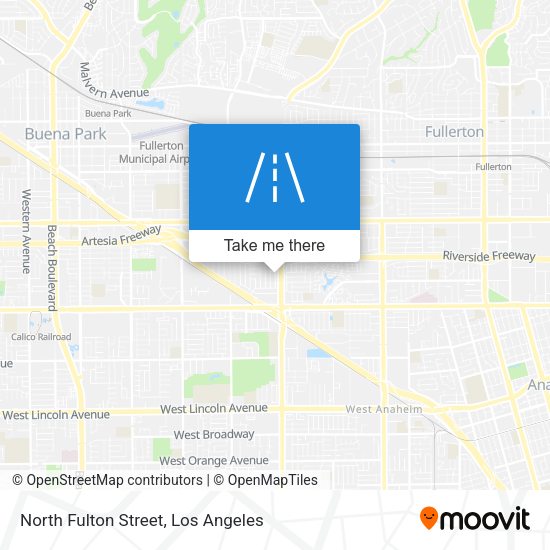 North Fulton Street map