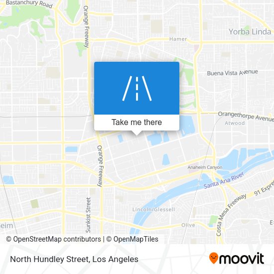 North Hundley Street map