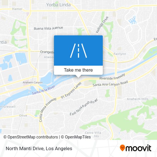 Mapa de North Manti Drive