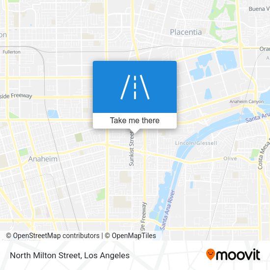 Mapa de North Milton Street