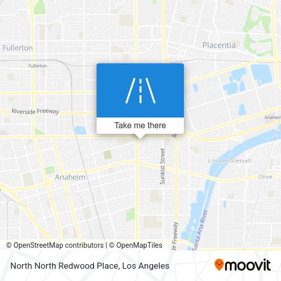 Mapa de North North Redwood Place