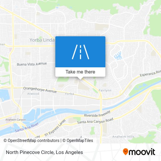 North Pinecove Circle map